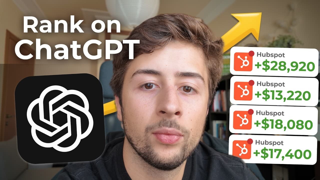 How I Generated $100,800 in 27 Days by Ranking #1 on ChatGPT